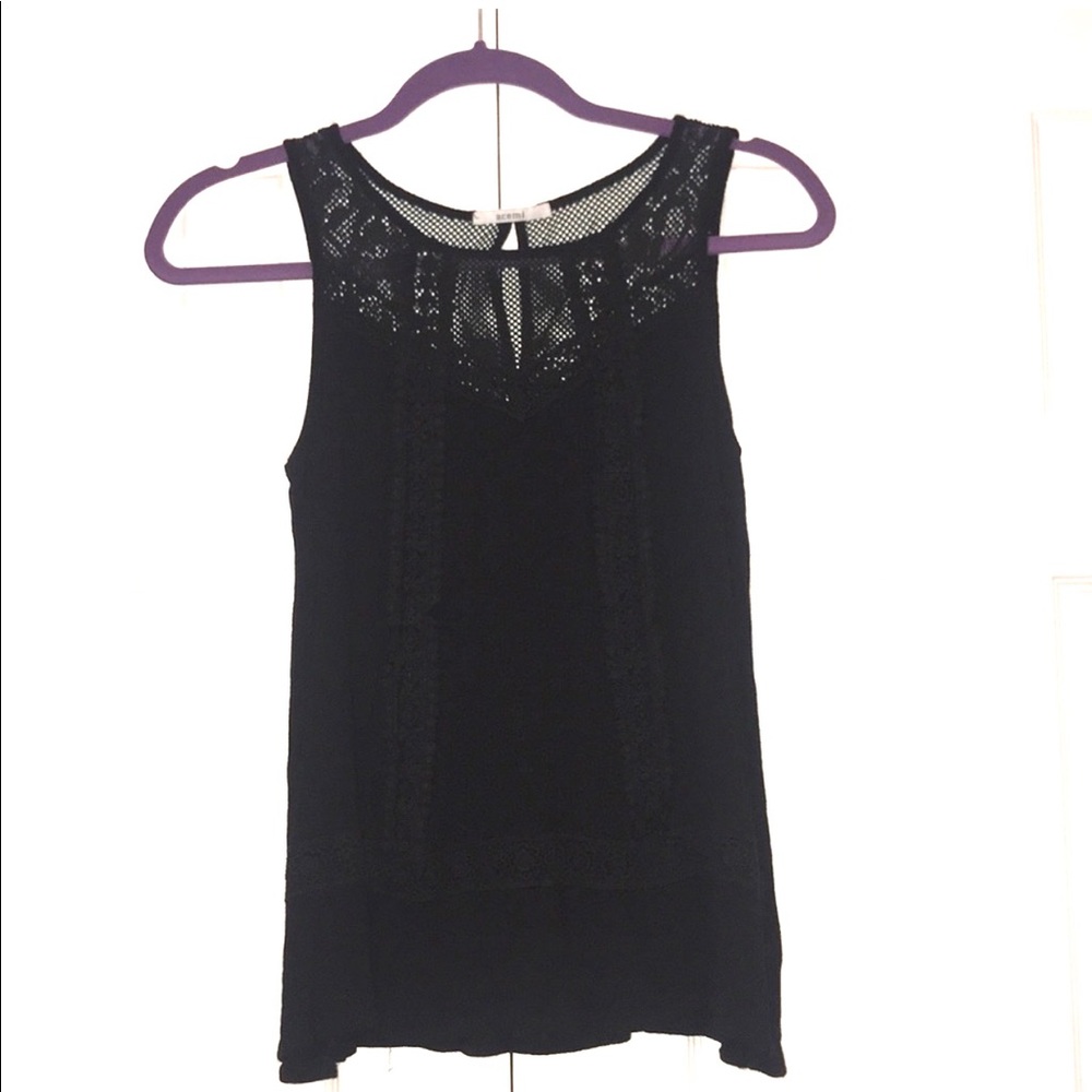 Urban Outfitters Acemi Black Lace Tank XS